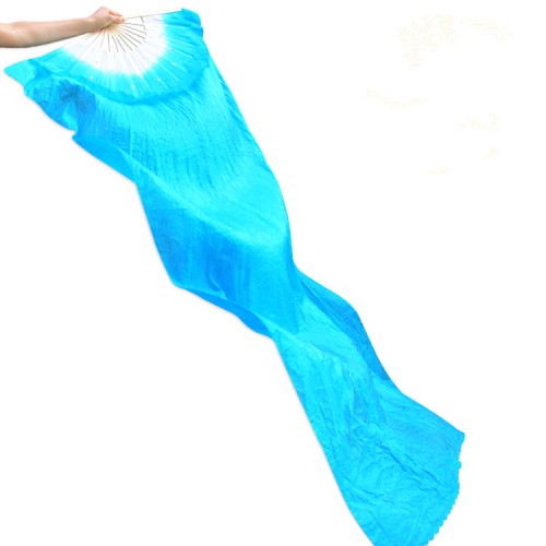 Chinese folk dance fans for female belly dance extend length ancient traditional yangko fairy cosplay dance fans 1.5m